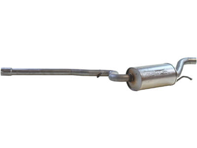 Centre Muffler, See accessories list for additionally required parts:  