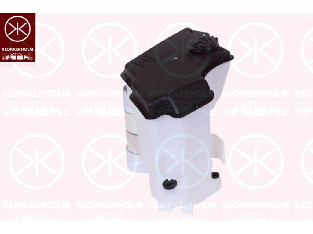 Washer Fluid Reservoir, window cleaning, for vehicles with headlamp cleaning system, without pump