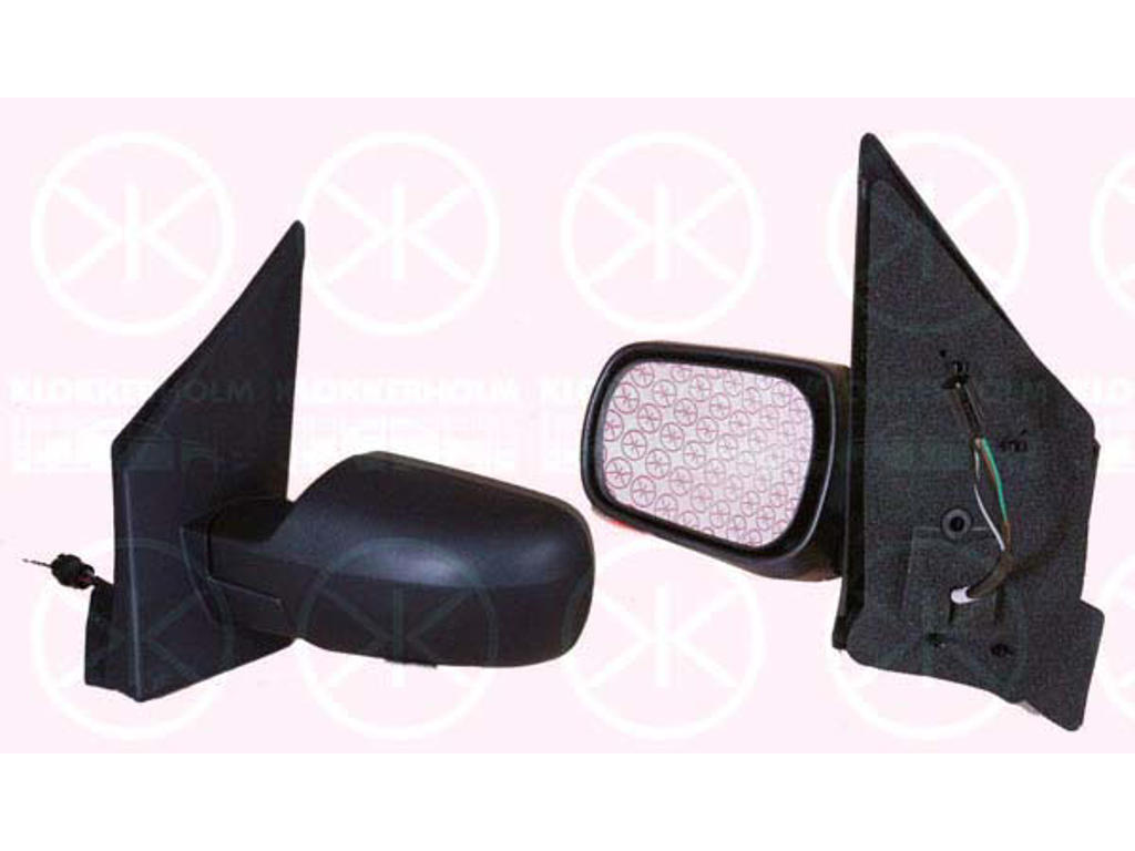 Exterior Mirror, Right, for electric mirror adjustment, Heatable, Convex