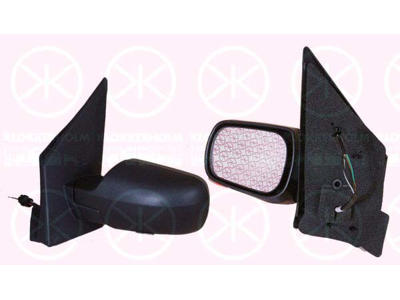Exterior Mirror, Right, for electric mirror adjustment, Heatable, Convex