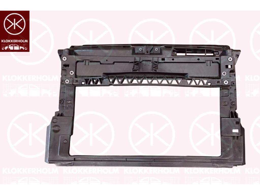 Radiator Support, for vehicles with air conditioning, Plastic, Full Body Section