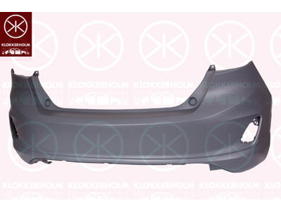 Bumper, w/primer, Rear, Vehicle Equipment Line/Variant: ST-LINE