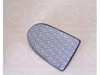 Mirror Glass, exterior mirror, Convex, Heatable, Right