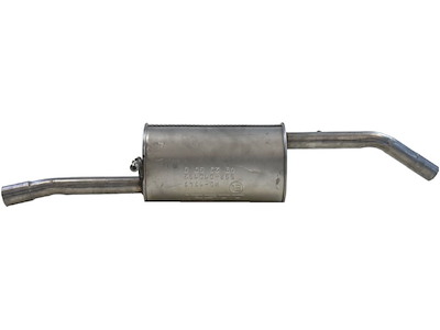 Rear Muffler, for vehicles with catalytic converter