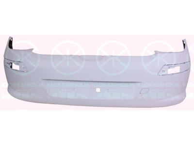 Bumper, w/primer, Rear, not for trim level: Sport