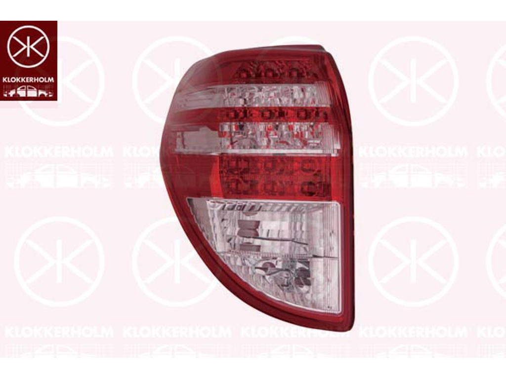 Tail Light Assembly, LED, without bulb holder, Left
