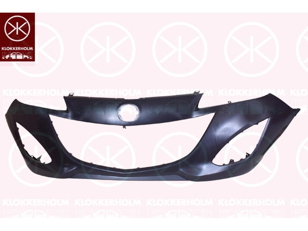 Bumper, Front, black