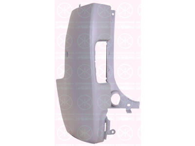 Bumper, w/primer, Left Rear