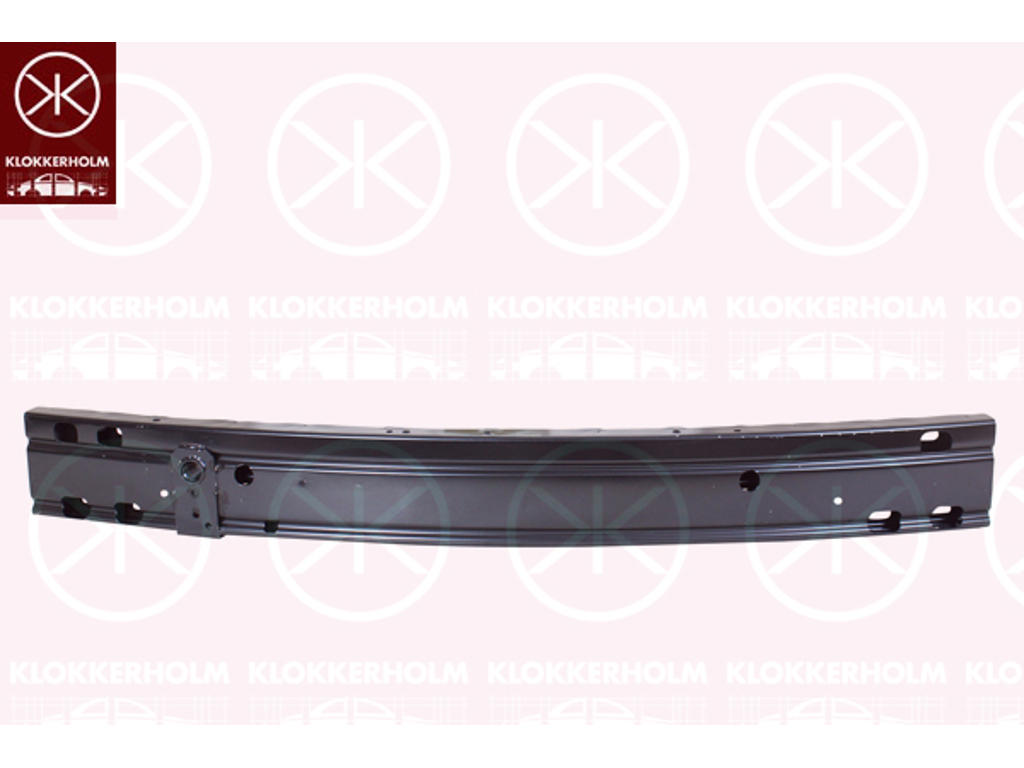 Support, bumper, Steel, Front, Upper section