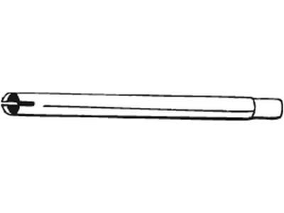 Exhaust Pipe, See accessories list for additionally required parts:  