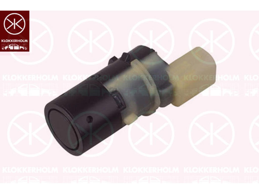 Sensor, parkeringshjälp, fram och bak, Valeo, svart, Antal stickkontakter: 3, ultraljudsensor