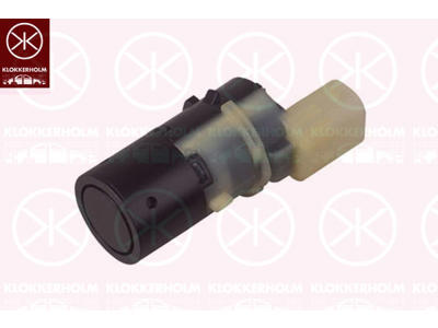 Sensor, parkeringshjälp, fram och bak, svart, Antal stickkontakter: 3, ultraljudsensor