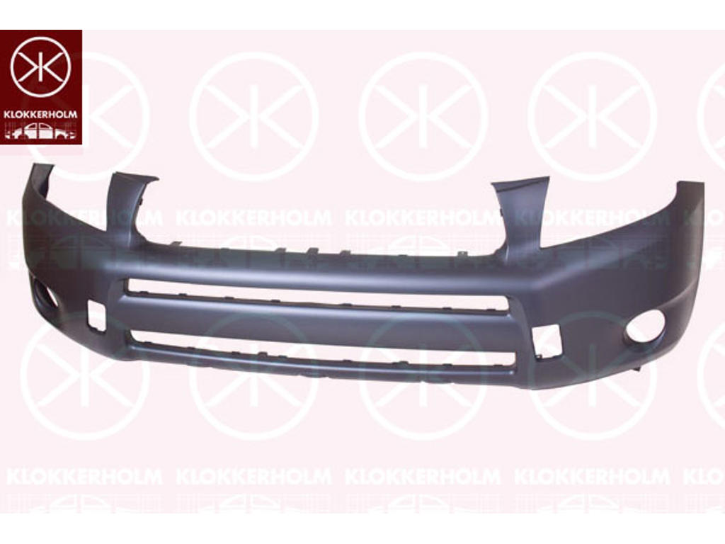 Bumper, Front, black