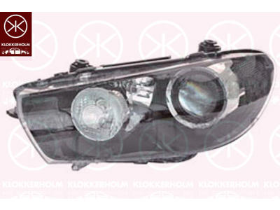 Forlygte, uden styreenhed til Xenon, med kurvelys, Bi-Xenon, med indstillingsmotor for LWR, Valeo, højre, Lysstyrke [lx]: 20