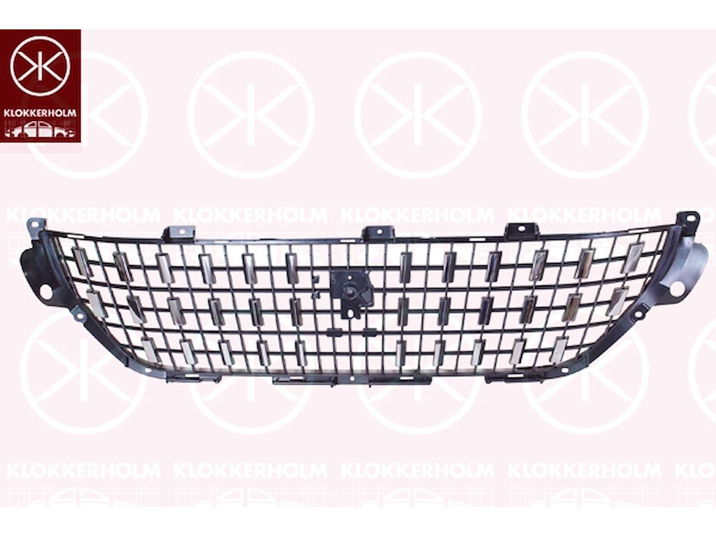 Ventilation Grille, bumper, Front, chrome