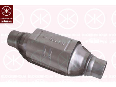 Catalytic Converter, Width [mm]: 110, Length [mm]: 280, Inner Diameter 2 [mm]: 47, Registration Type: with General Operating Permit (ABE), Outer width [mm]: 50