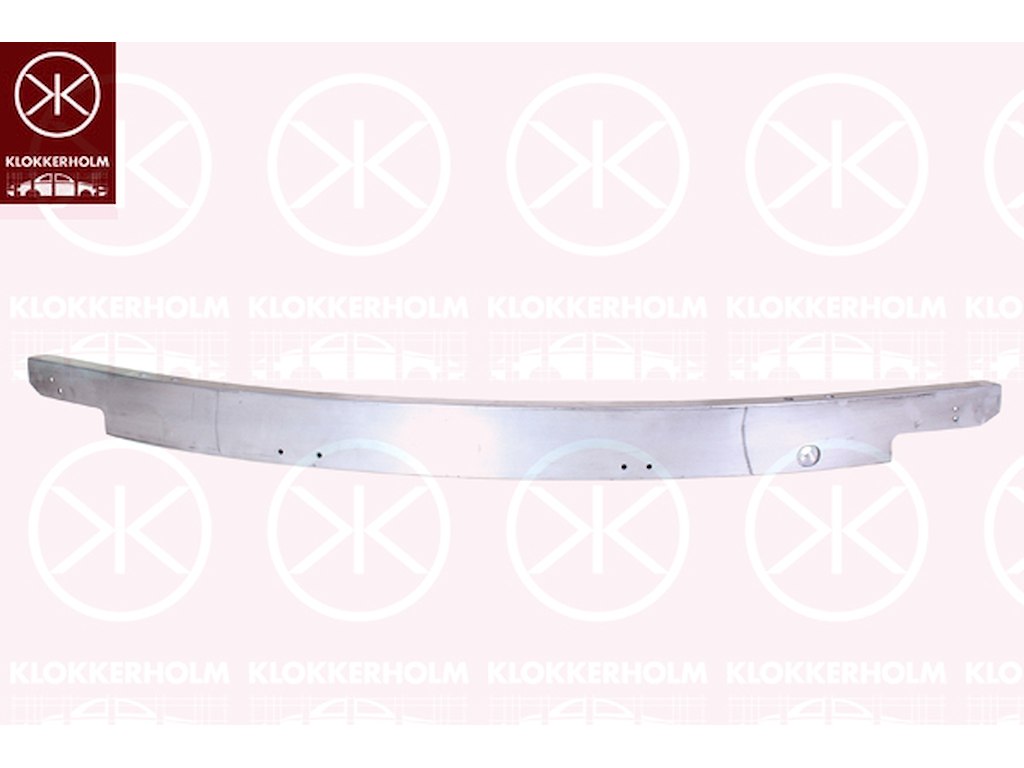 Support, bumper, Aluminium, Front