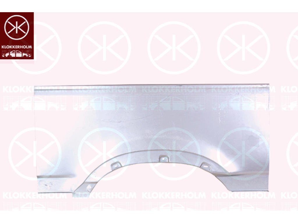 Quarter Panel, Wheel Arch Border, Left Rear, Repair Panel, Upper section, Axle Distance [mm]: 3100, Axle Distance [mm]: 4100, Height [cm]: 50