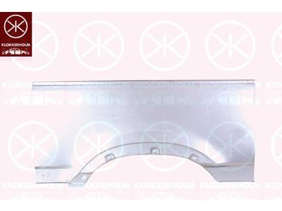 Quarter Panel, Wheel Arch Border, Left Rear, Repair Panel, Upper section, Axle Distance [mm]: 3100, Axle Distance [mm]: 4100, Height [cm]: 50