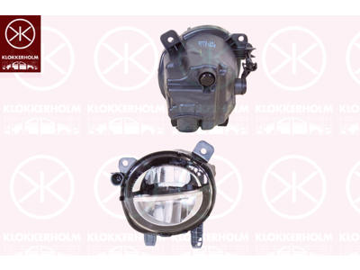 Front Fog Light, Left Front, LED, with dynamic bending light