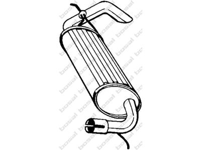 Einddemper, Bekijk de stuklijst voor artikelen die nog worden benodigd:  