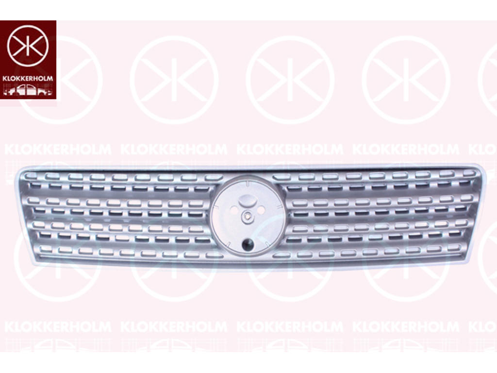 Radiator Grille, silver