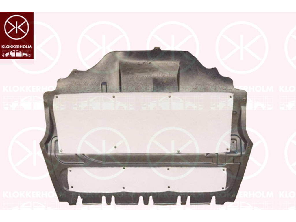 Engine Cover, Diesel, with isolation tape, Lower