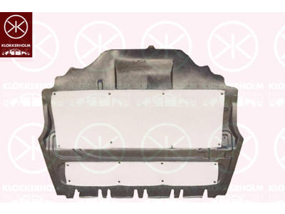 Engine Cover, Diesel, with isolation tape, Lower