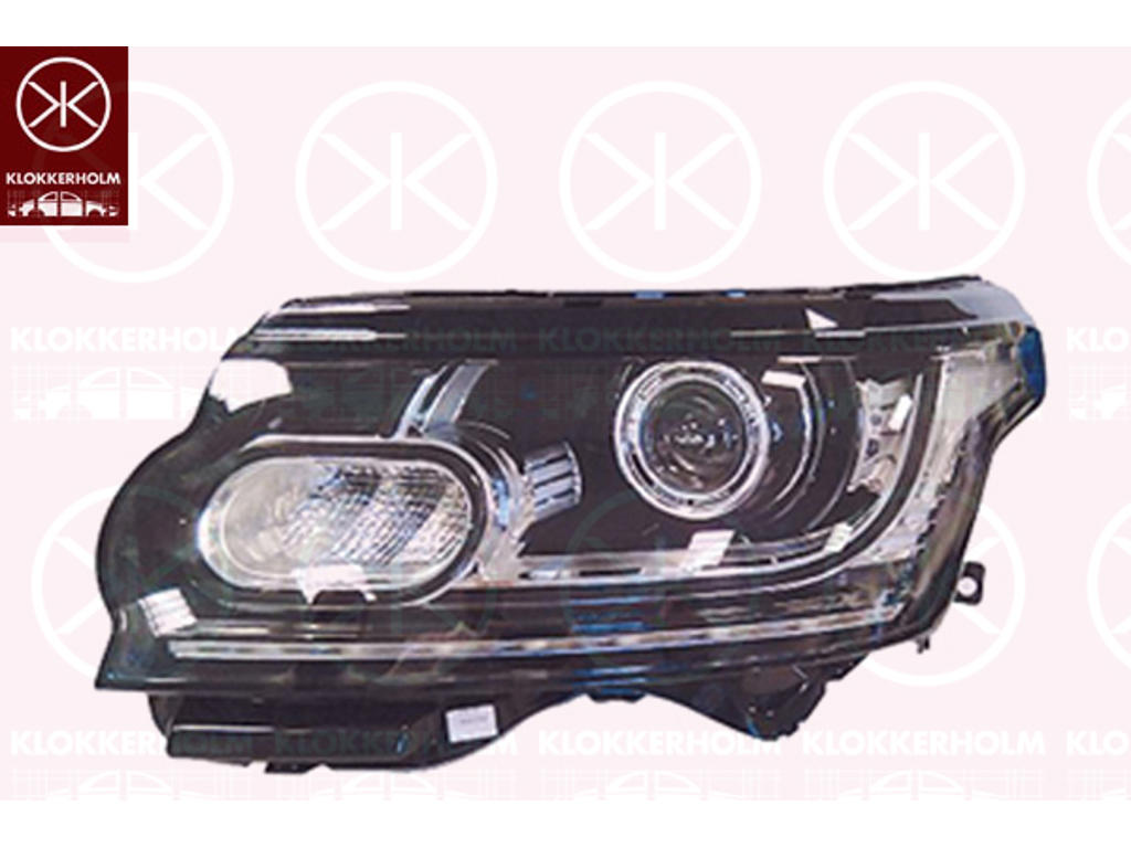 Основная фара, справа, Би-Ксенон (Двойной ксенон (Bi-Xenon)), для автомобилей с адаптивным ближним освещением, с адаптивным светом, Valeo