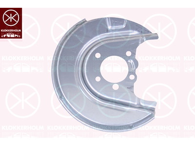Bromssköld, Bakaxel höger, Diameter (mm): 230, förzinkad