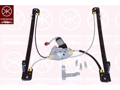 Window Regulator, OE-type, with electric motor, Electric, Right Front