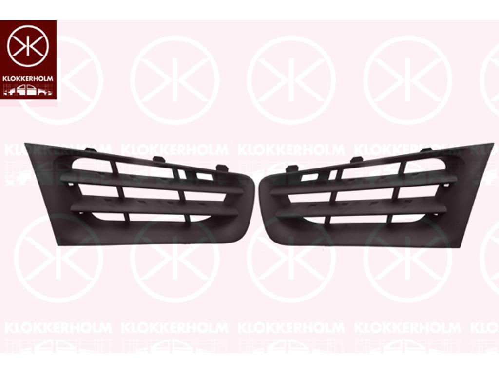 Ventilation Grilles, bumper, Right Front, Left Front