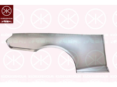 Quarter Panel, Right Rear, Wheel Arch Border, Repair Panel