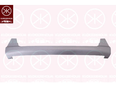 Bumper, Front, silver, Lower Section