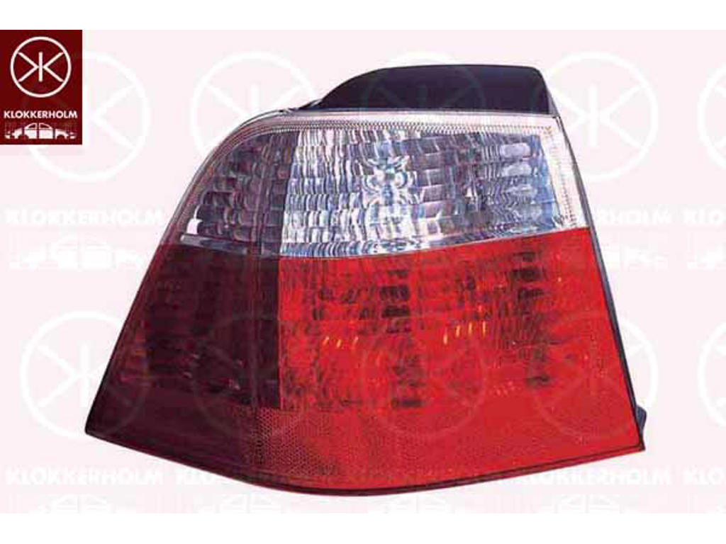 Tail Light Assembly, Left, LED, without bulb holder