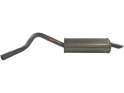 Rear Muffler, See accessories list for additionally required parts:  