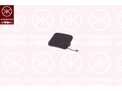 Flap, tow hook, Front
