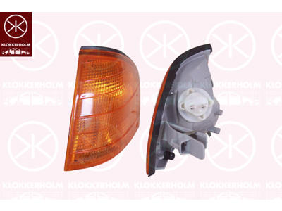 Blinker, med lamphållare, gul, Vänster