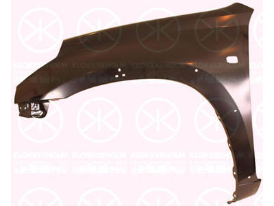 Wing, Right Front, with holes for extensions, with hole for direction indicator