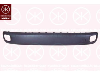 Sier- / beschermingspaneel, bumper, Achter, donkergrijs