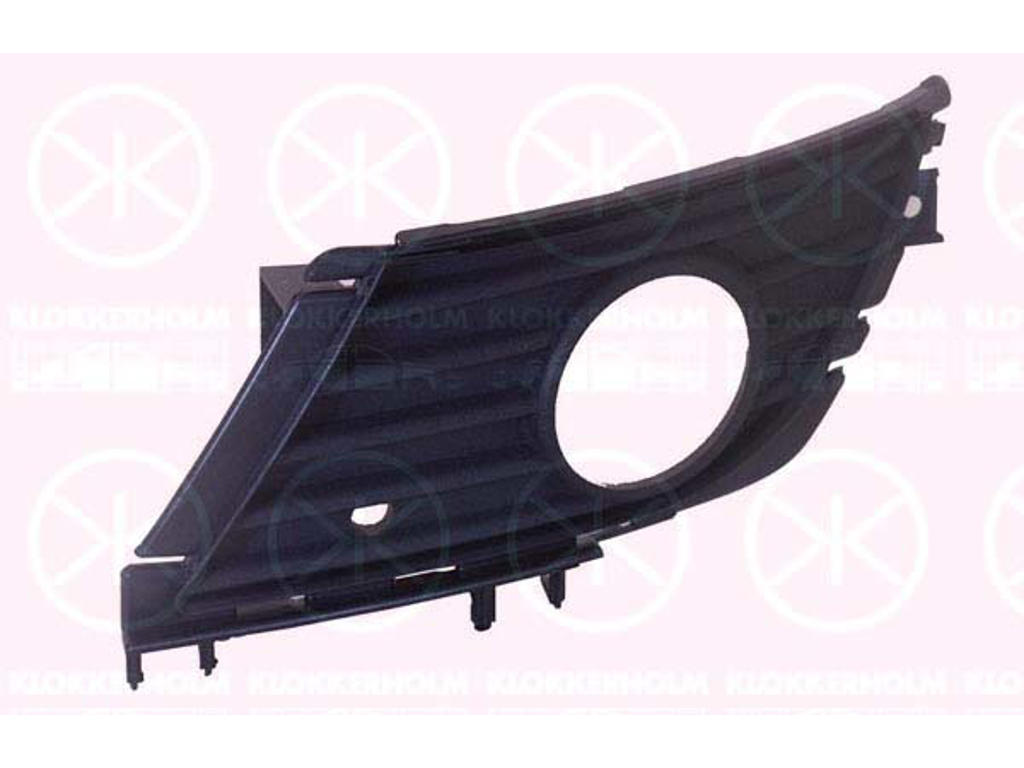 Ventilation Grilles, bumper, Left Front, with hole(s) for fog lights