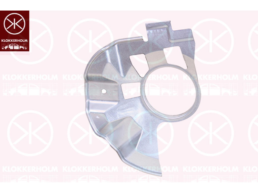 Splash Guard, brake disc, Front Axle Right, Zinc-coated