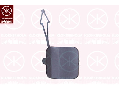 Flap, tow hook, Rear