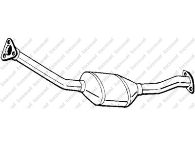 Catalytic Converter, with mounting parts, Emission Standard: Euro 1, Emission Standard: Euro 2