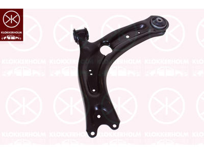 Control/Trailing Arm, wheel suspension, Front Axle Left, with bush, Control Arm