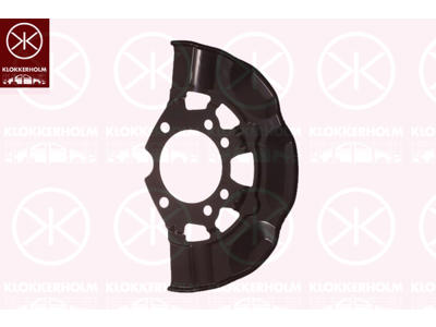 Splash Guard, brake disc, Front Axle, for brake disc diameter [mm]: 255