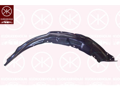 Liner, wheelhouse, 2WD, Plastic, Right Front