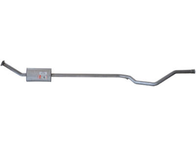 Centre Muffler, See accessories list for additionally required parts:  