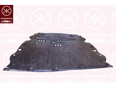 Engine Cover, Lower Section, Transmission Type: 6-Speed Dual-Clutch Transmission