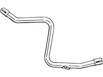 Exhaust Pipe, See accessories list for additionally required parts:  
